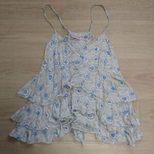 JUICY COUTURE- Ruffle Polkadot Camisole Size M